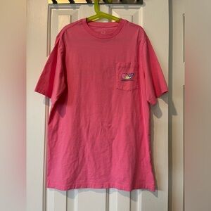 Girls size L (16) Vineyard Vines t-shirt in pink
